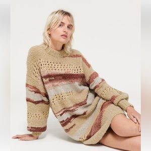 Urban Outfitters NWT Stripped Sweater Dress size M